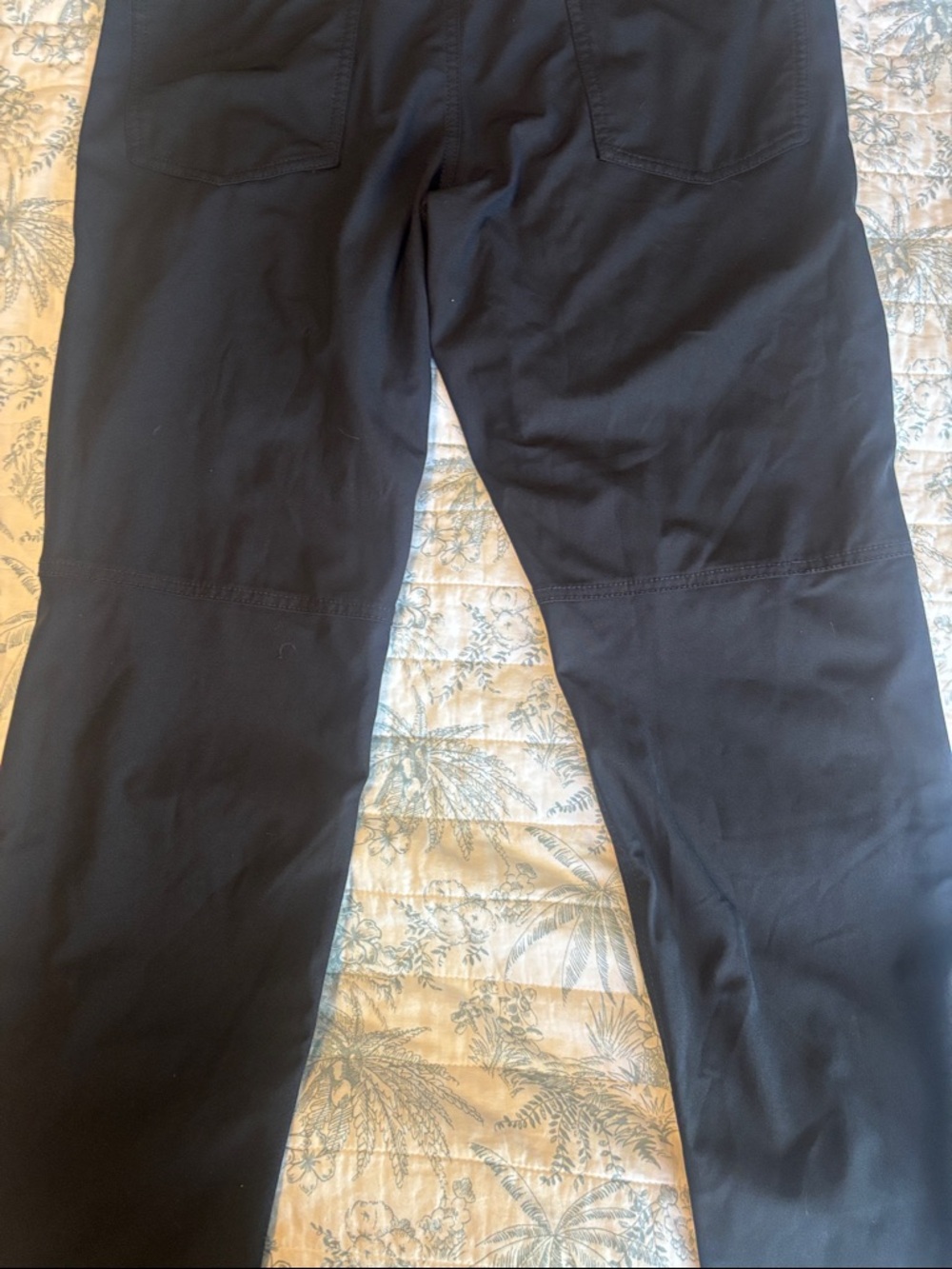 Classic Black Straight-Leg Pants - Picture 6 of 6